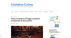 Desktop Screenshot of ilgelatierecurioso.com