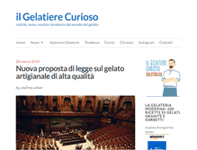 Tablet Screenshot of ilgelatierecurioso.com